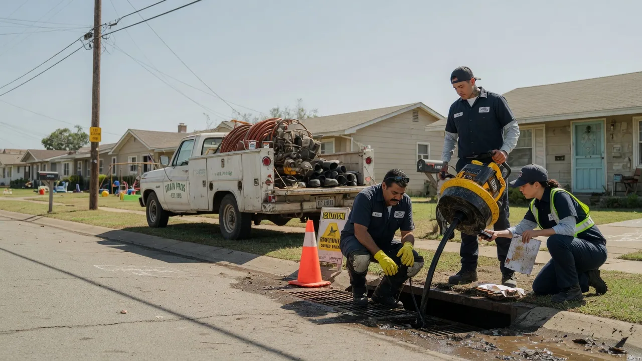 Drain Cleaning in Shamrock, OK near me